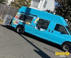 2002 3500 Ice Cream Truck Concession Window New Jersey Gas Engine for Sale