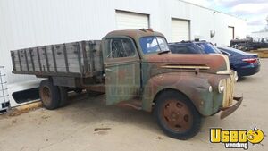 1946 Wood-fired Pizza Grain Truck Pizza Food Truck Prep Station Cooler Texas Gas Engine for Sale