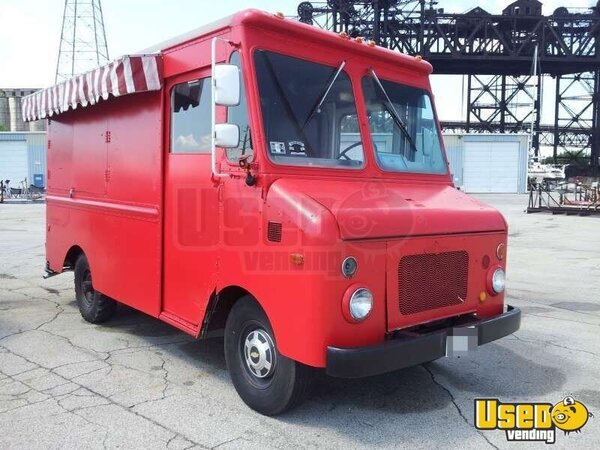 1969 Chevy Kurbmaster All-purpose Food Truck Illinois Gas Engine for Sale