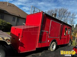 1989 Pizza Truck Pizza Food Truck Diamond Plated Aluminum Flooring New York Gas Engine for Sale