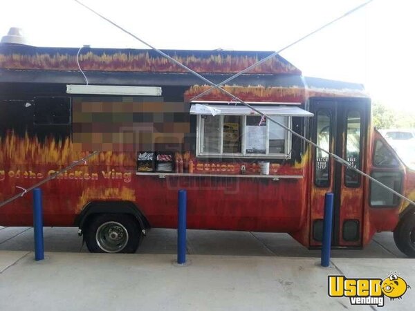 1991 Ford E350 All-purpose Food Truck Fryer Texas Gas Engine for Sale