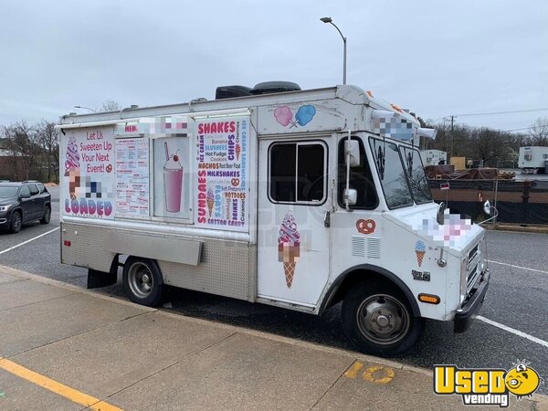 1991 P30 Ice Cream Truck Maryland Diesel Engine for Sale