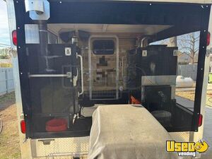 1995 Gooseneck Barbecue Food Trailer Insulated Walls Alabama for Sale