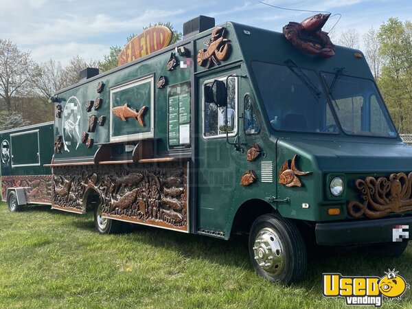 1995 Step Van Kitchen Food Truck All-purpose Food Truck Ohio Diesel Engine for Sale