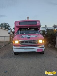1997 E350 Bus Body Ice Cream Truck Awning New Mexico Gas Engine for Sale
