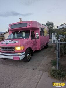 1997 E350 Bus Body Ice Cream Truck Concession Window New Mexico Gas Engine for Sale