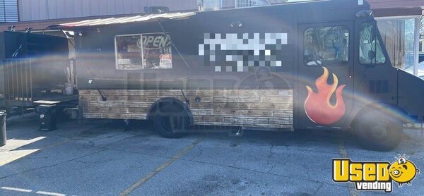 1998 Barbecue Food Truck Barbecue Food Truck Florida Gas Engine for Sale