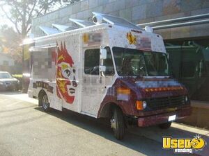 1998 Chevy All-purpose Food Truck Stainless Steel Wall Covers California Diesel Engine for Sale