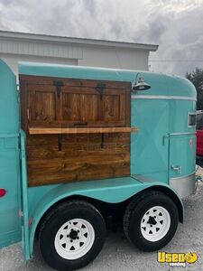 2 Horse Beverage - Coffee Trailer Exterior Customer Counter Indiana for Sale
