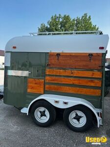 2 Horse Beverage - Coffee Trailer Work Table Indiana for Sale