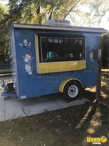 2000 Food Concession Trailer Snowball Trailer Air Conditioning Kansas for Sale