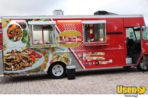 2000 Step Van Food Truck All-purpose Food Truck Fryer Florida Diesel Engine for Sale