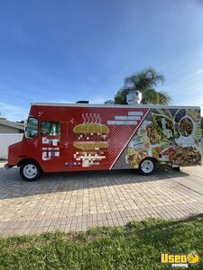 2000 Step Van Food Truck All-purpose Food Truck Refrigerator Florida Diesel Engine for Sale