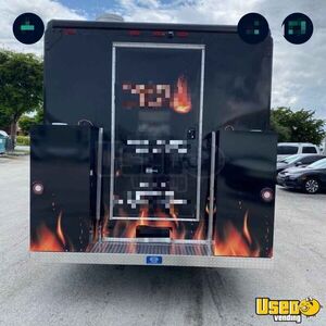 2000 Step Van Food Truck All-purpose Food Truck Stainless Steel Wall Covers Florida Diesel Engine for Sale