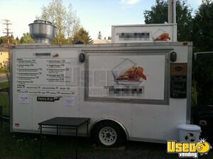 2002 Kitchen Food Trailer Removable Trailer Hitch New York for Sale