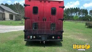 2002 Step Van Barbecue Food Truck Barbecue Food Truck Spare Tire Florida Gas Engine for Sale