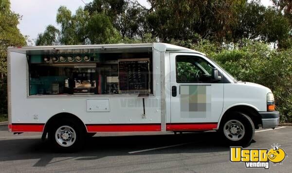 2004 Chevrolet Express Van 3500 Coffee & Beverage Truck California Gas Engine for Sale