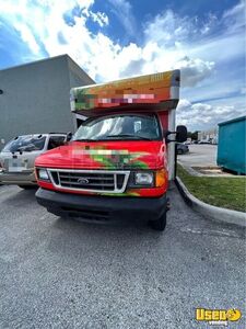 2004 E350 All-purpose Food Truck Cabinets Florida Diesel Engine for Sale