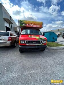 2004 E350 All-purpose Food Truck Refrigerator Florida Diesel Engine for Sale