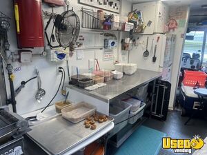 2004 E350 All-purpose Food Truck Stainless Steel Wall Covers Florida Gas Engine for Sale