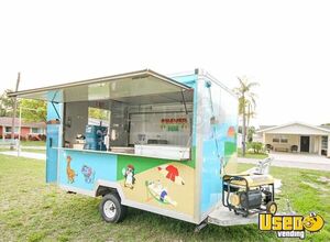 2004 Shaved Ice Concession Trailer Snowball Trailer Concession Window Florida for Sale