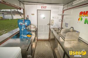 2004 Shaved Ice Concession Trailer Snowball Trailer Fire Extinguisher Florida for Sale