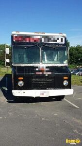 2005 Step Van Barbecue Food Truck Barbecue Food Truck Insulated Walls New York Diesel Engine for Sale