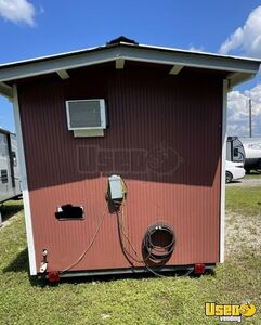 2007 Barn-style Barbecue Food Concession Trailer Barbecue Food Trailer 14 Florida for Sale