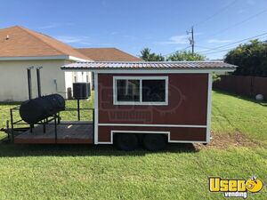 2007 Barn-style Barbecue Food Concession Trailer Barbecue Food Trailer Air Conditioning Florida for Sale