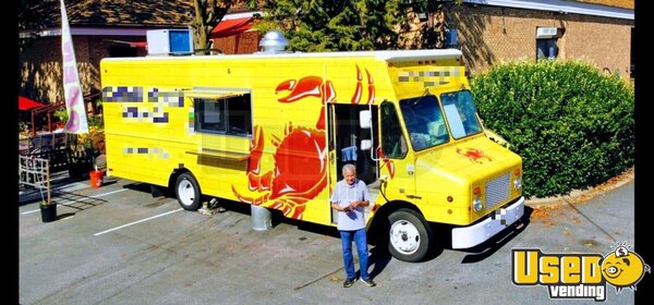 2007 P42 Long Wheelbase All-purpose Food Truck Maryland Diesel Engine for Sale