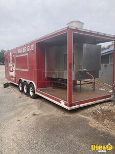 2008 Barbecue Concession Trailer Barbecue Food Trailer Air Conditioning South Carolina for Sale