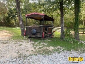 2010 Barbecue Trailer Barbecue Food Trailer Awning Texas for Sale