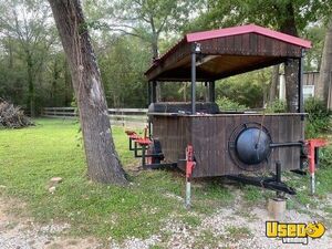 2010 Barbecue Trailer Barbecue Food Trailer Spare Tire Texas for Sale