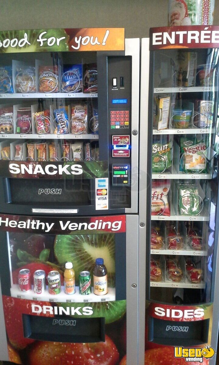 Used 2011 Healthy You HY800 Combo Vending Machines with Entree Good