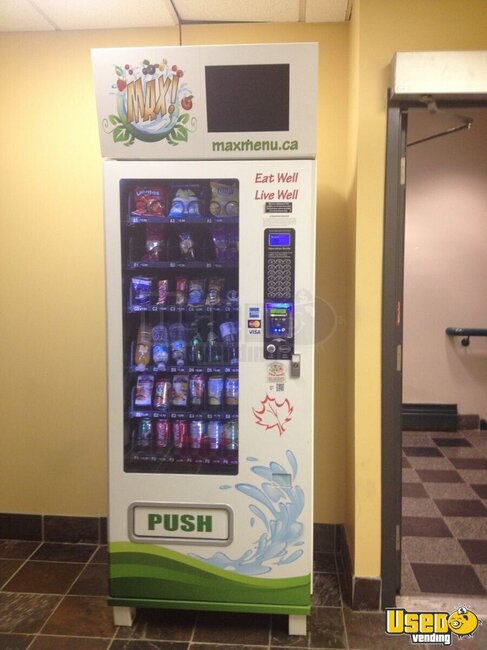 2012 Max Healthy Vending, Westshore Industries Soda Vending Machines Ontario for Sale