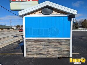2012 Shaved Ice Concession Trailer Snowball Trailer Upright Freezer Wisconsin for Sale