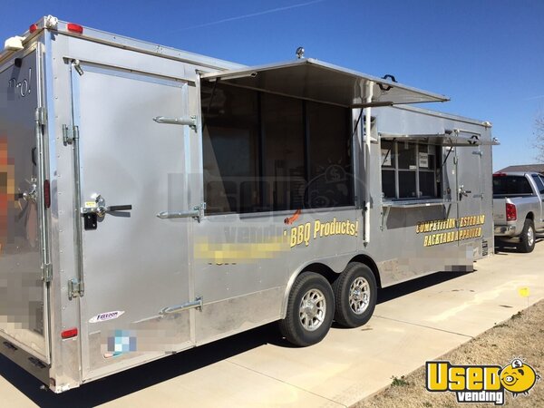 2013 Freedom Barbecue Food Trailer Oklahoma for Sale