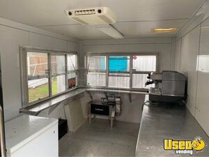 2014 Coffee-espresso And Shaved Ice Concession Trailer Beverage - Coffee Trailer Cabinets Texas for Sale