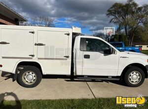 2014 F150 Lunch Serving Food Truck Air Conditioning Illinois Gas Engine for Sale