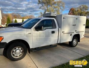 2014 F150 Lunch Serving Food Truck Spare Tire Illinois Gas Engine for Sale