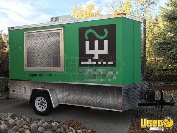 2014 Haulmark Concession Trailer Kitchen Food Trailer Air Conditioning Montana for Sale