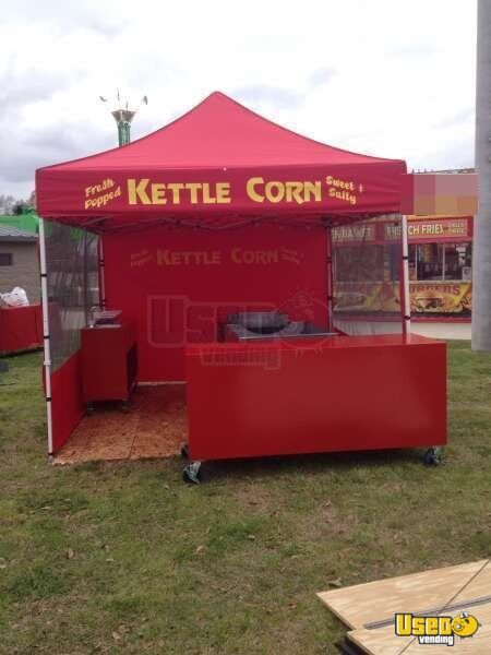 2014 North Bend Kettle Corn Equipment, Lark Utility Trailer Kitchen Food Trailer Louisiana for Sale