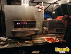 2014 Wood-fired Pizza Concession Trailer Pizza Trailer Diamond Plated Aluminum Flooring Colorado for Sale