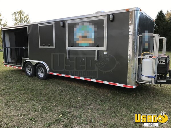 2015 Lark Barbecue Food Trailer Steam Table Wisconsin for Sale