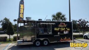 2015 Quad Barbecue Food Trailer Florida for Sale