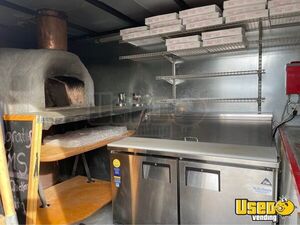 2015 Wood-fired Pizza Concession Trailer Pizza Trailer Double Sink New York for Sale