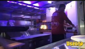 2015 Wood-fired Pizza Concession Trailer Pizza Trailer Interior Lighting New York for Sale