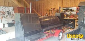 2016 12' Open Bbq Pit Smoker Trailer Open Bbq Smoker Trailer Chargrill Ohio for Sale