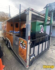 2016 Barbecue Concession Trailer Barbecue Food Trailer Insulated Walls Pennsylvania for Sale
