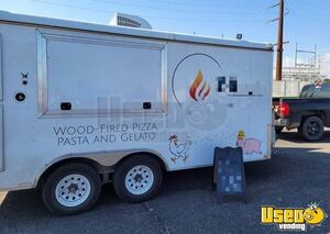 2016 Carr Wood Fired Pizza Trailer Pizza Trailer Concession Window Texas for Sale